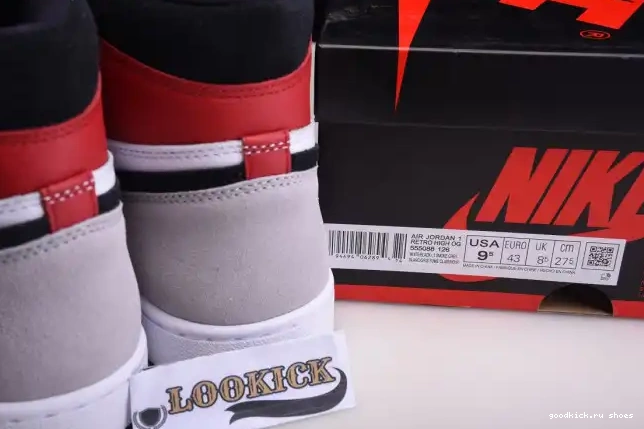 555088-126 Grey Light Jordan OG 1 Air Smoke High 0518